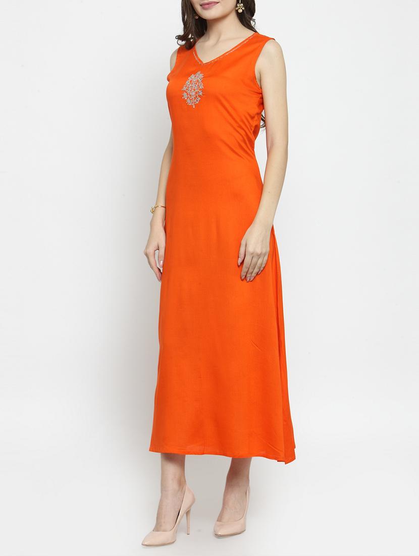 Embroidered a-line dress - 15590993 - Zoom Image - 2