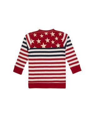 round neck striped t-shirt - 15601488 - Standard Image - 2