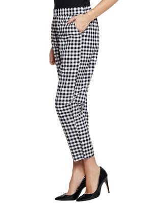 checkered ankle trouser - 15601560 - Standard Image - 2