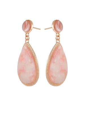 gold tone drop earrings - 15602080 - Standard Image - 2