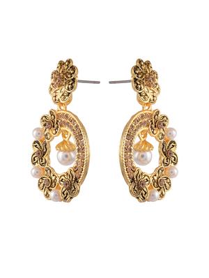 Gold Tone Drop Earrings - 15602168 - Standard Image - 2