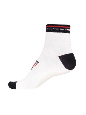 white cotton ankle length socks - 15604304 - Standard Image - 2
