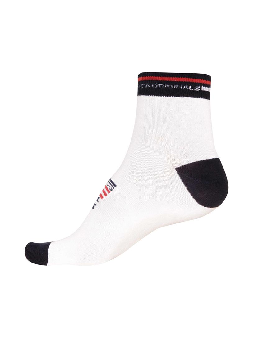 white cotton ankle length socks - 15604304 - Zoom Image - 2