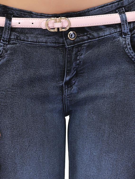 basket weave stone wahsed jeans - 15604535 - Zoom Image - 5