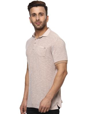 brown cotton pocket t-shirt - 15605253 - Standard Image - 2