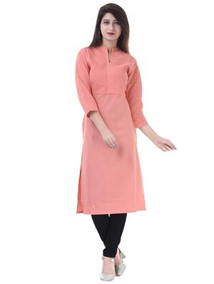 multi cotton straight kurta - 15605770 - Standard Image - 5