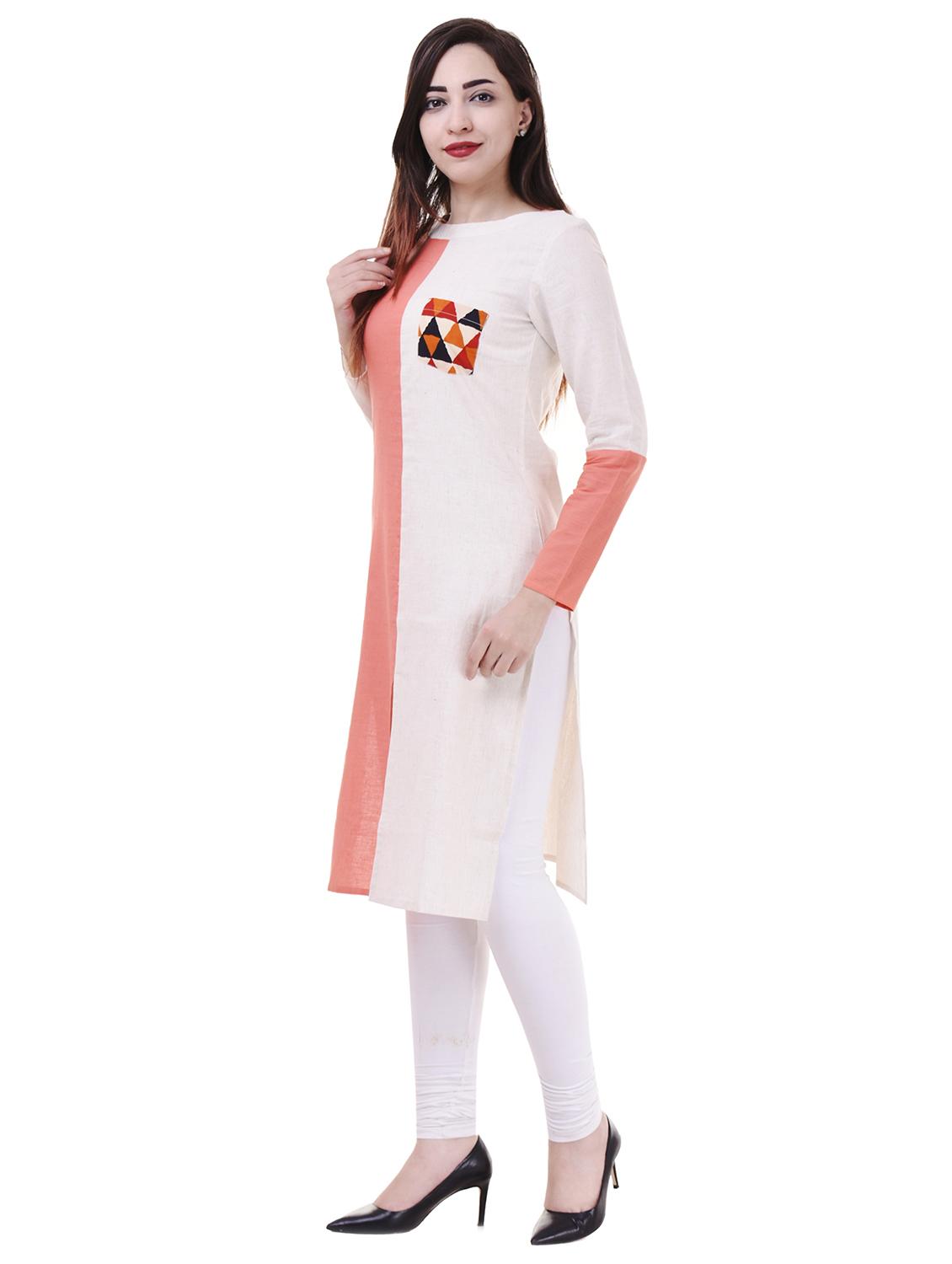 Multi colored combos kurta - 15605772 - Zoom Image - 2