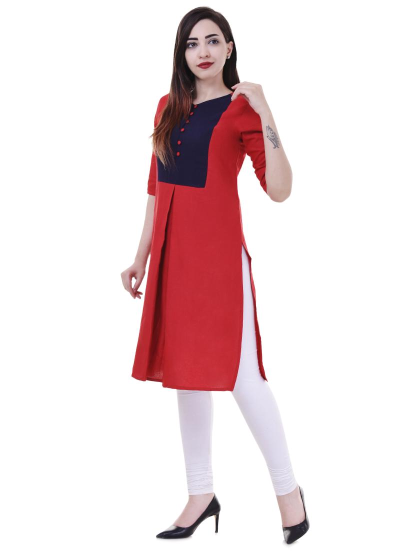 Multi colored combos kurta - 15605782 - Zoom Image - 2