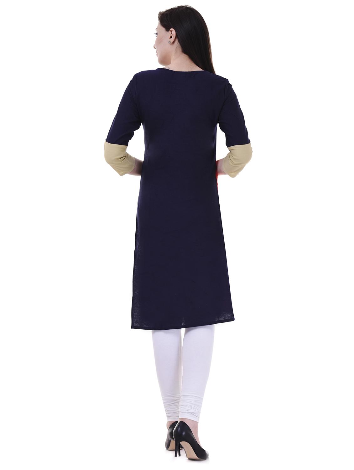 Multi colored combos kurta - 15605789 - Zoom Image - 5