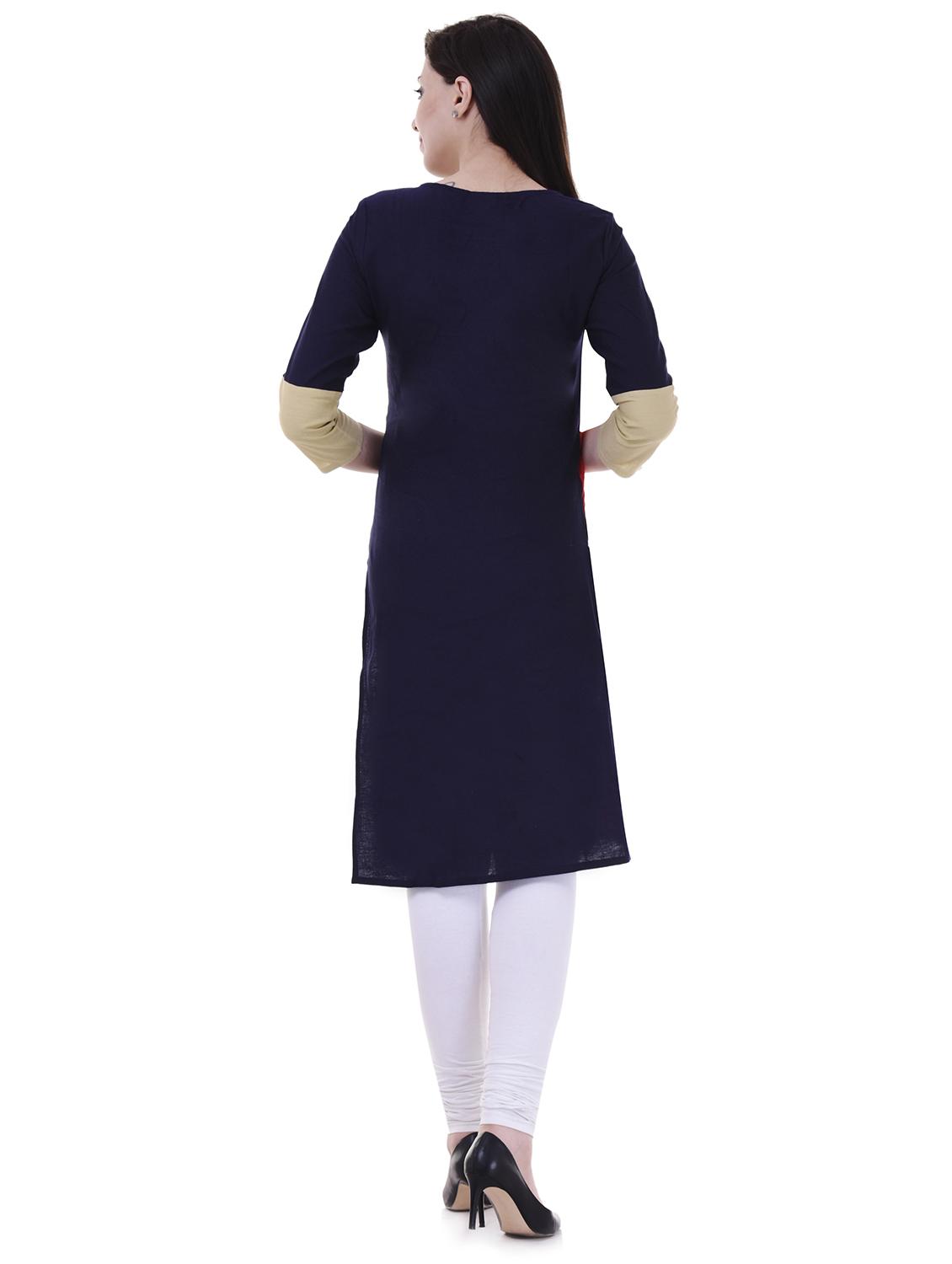 Multi colored combos kurta - 15605790 - Zoom Image - 5