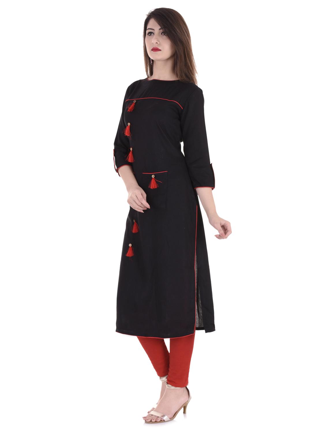 multi colored combos kurta - 15605804 - Zoom Image - 2