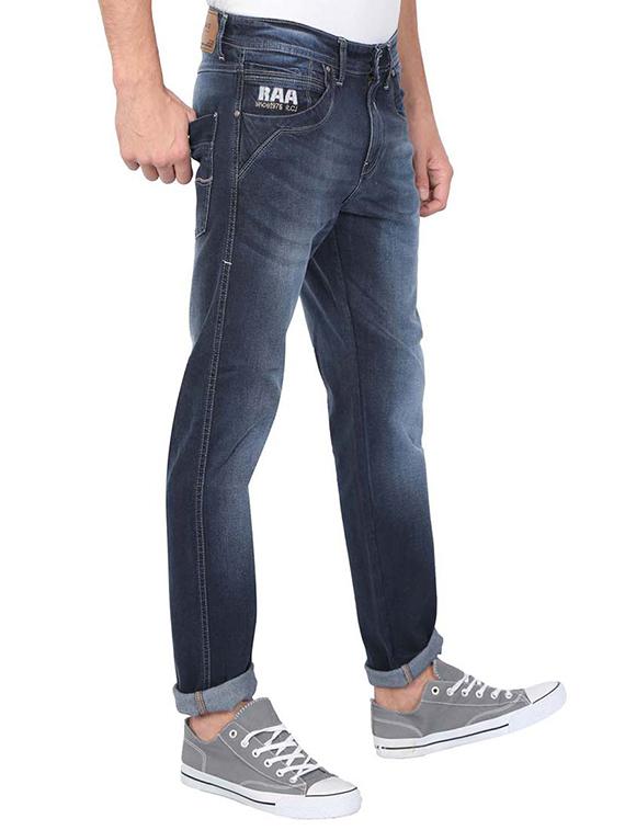 blue denim light washed jeans - 15606004 - Zoom Image - 2