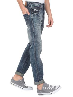 blue denim washed jeans - 15606005 - Standard Image - 2