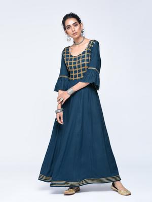 Bell sleeves gotta work dress - 15606720 - Standard Image - 2