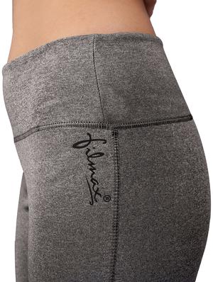 mid waist grey track pant - 15607387 - Standard Image - 5