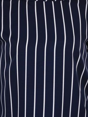 round neck striped top - 15607675 - Standard Image - 5