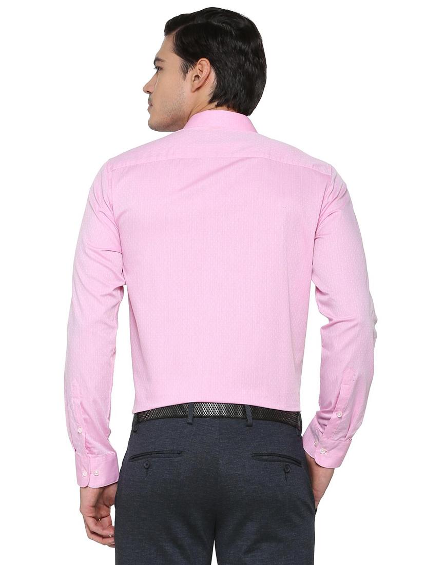 pink cotton blend formal shirt - 15608518 - Zoom Image - 2