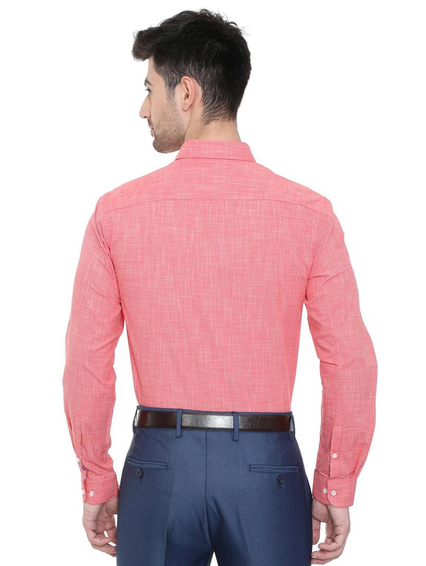 red cotton formal shirt - 15608586 - Zoom Image - 2
