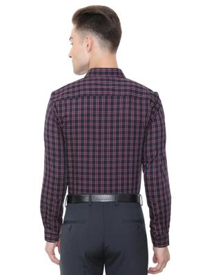 black cotton blend formal shirt - 15608600 - Standard Image - 2