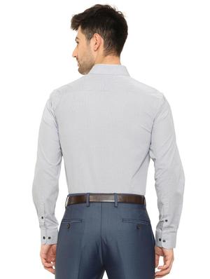 blue cotton formal shirt - 15608624 - Standard Image - 2
