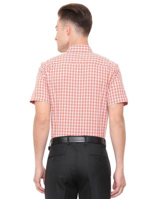 orange cotton blend formal shirt - 15608628 - Standard Image - 2