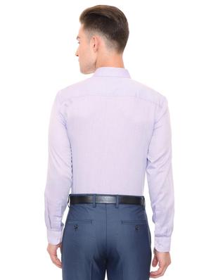 purple cotton blend formal shirt - 15608633 - Standard Image - 2