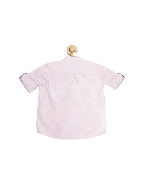 pink cotton blend shirt - 15608860 - Standard Image - 2