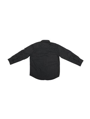 navy blue cotton blend shirt - 15608865 - Standard Image - 2