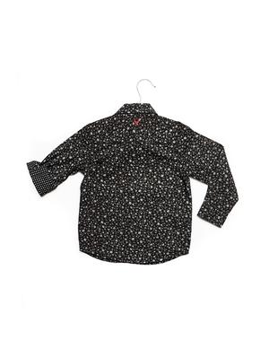 black cotton shirt - 15608908 - Standard Image - 2