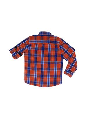 orange cotton blend shirt - 15608921 - Standard Image - 2