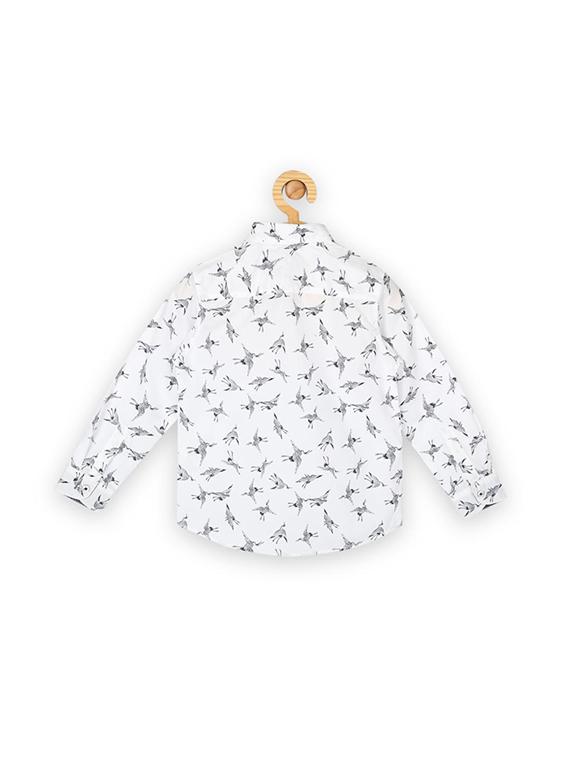 white cotton shirt - 15608929 - Zoom Image - 2