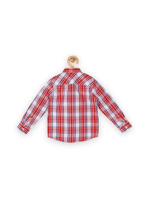 red cotton shirt - 15608932 - Standard Image - 2