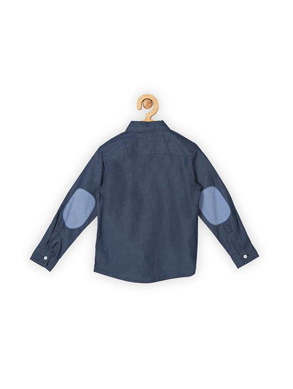 blue cotton shirt - 15608936 - Zoom Image - 2
