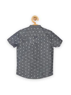 grey cotton shirt - 15608943 - Standard Image - 2