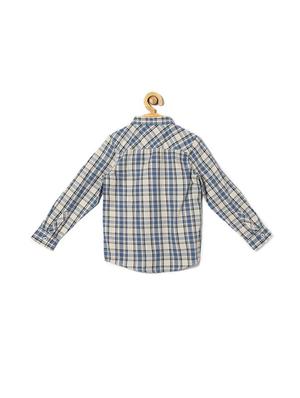 blue cotton blend shirt - 15608958 - Standard Image - 2