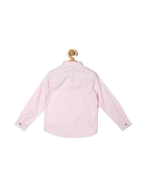 pink cotton blend shirt - 15608963 - Zoom Image - 2