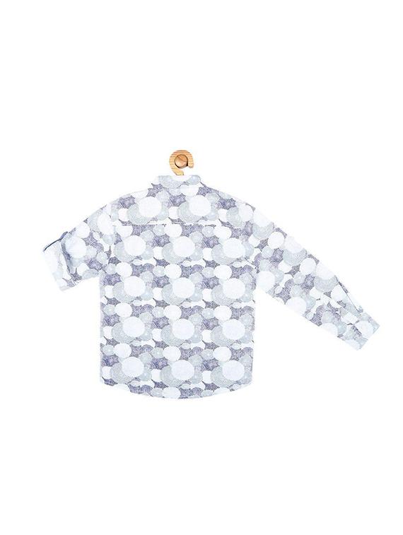 blue cotton shirt - 15608983 - Zoom Image - 2