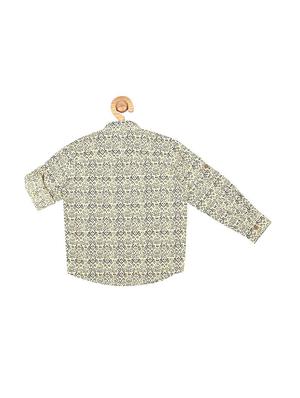 beige cotton shirt - 15609006 - Standard Image - 2