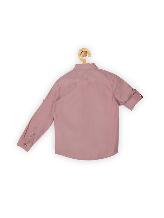 red cotton shirt - 15609062 - Zoom Image - 2