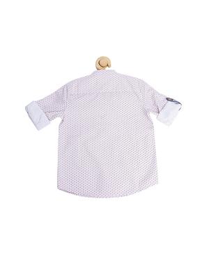 purple cotton blend shirt - 15609063 - Standard Image - 2