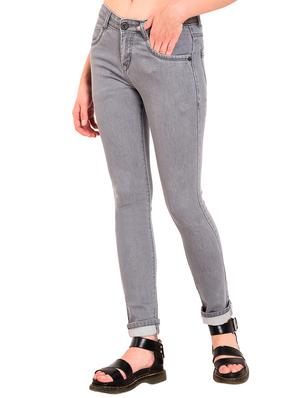 turn-up hem skinny jeans - 15609180 - Standard Image - 2