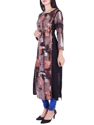 Abstraict straight kurta - 15609217 - Standard Image - 2