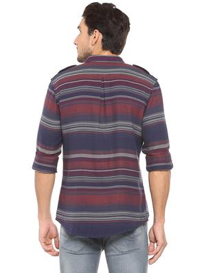multi colored cotton casual shirt - 15609413 - Standard Image - 2