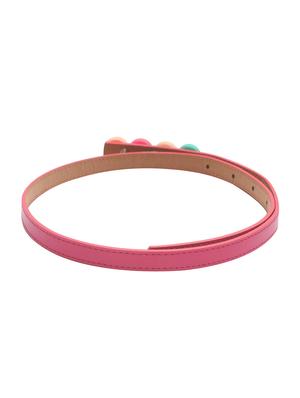 pink leatherette belt - 15610512 - Standard Image - 2
