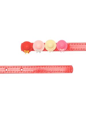red leatherette belt - 15610513 - Standard Image - 2