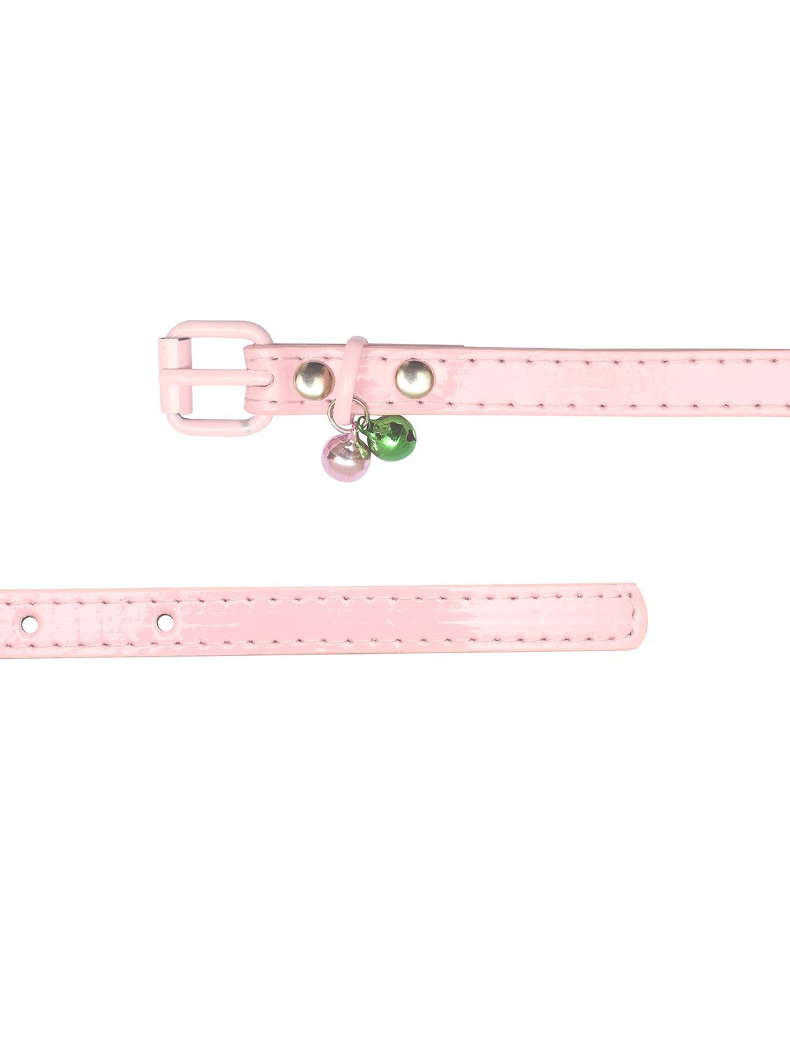 pink leatherette belt - 15610517 - Zoom Image - 2