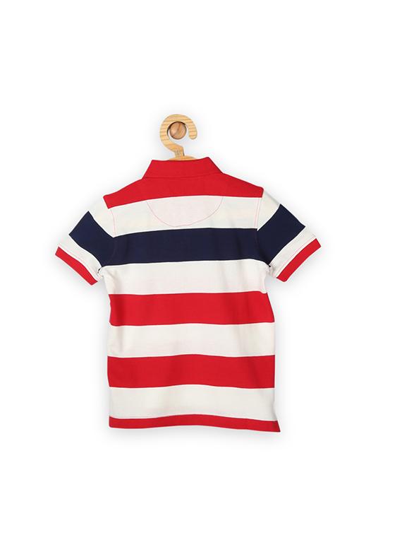 red cotton tshirt - 15610577 - Zoom Image - 2