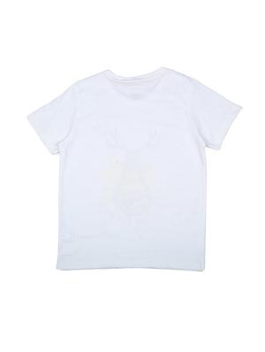white cotton tshirt - 15610579 - Standard Image - 2