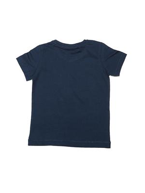 navy blue cotton blend tshirt - 15610582 - Standard Image - 2