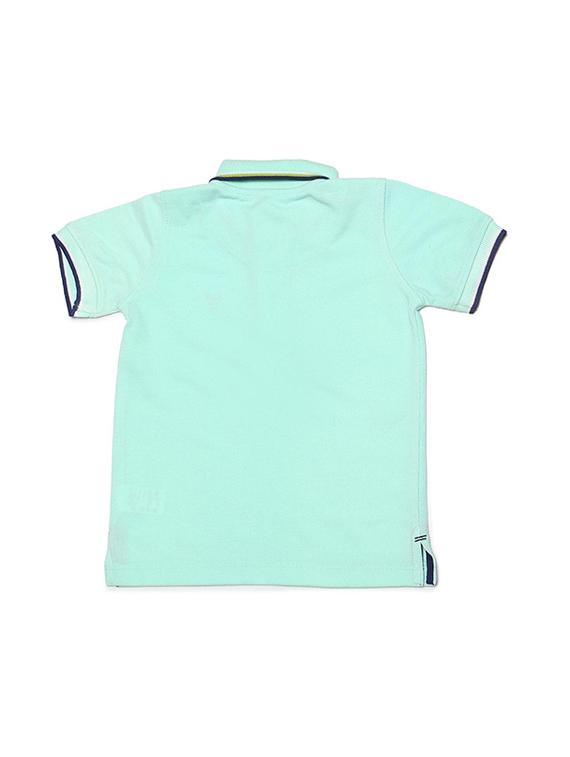 green cotton blend tshirt - 15610586 - Zoom Image - 2